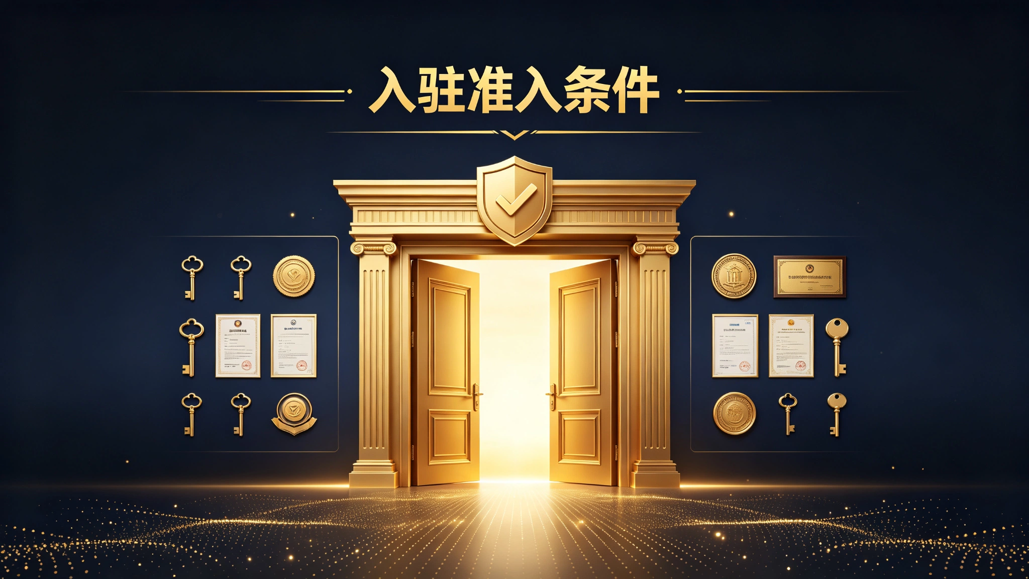 入驻准入条件