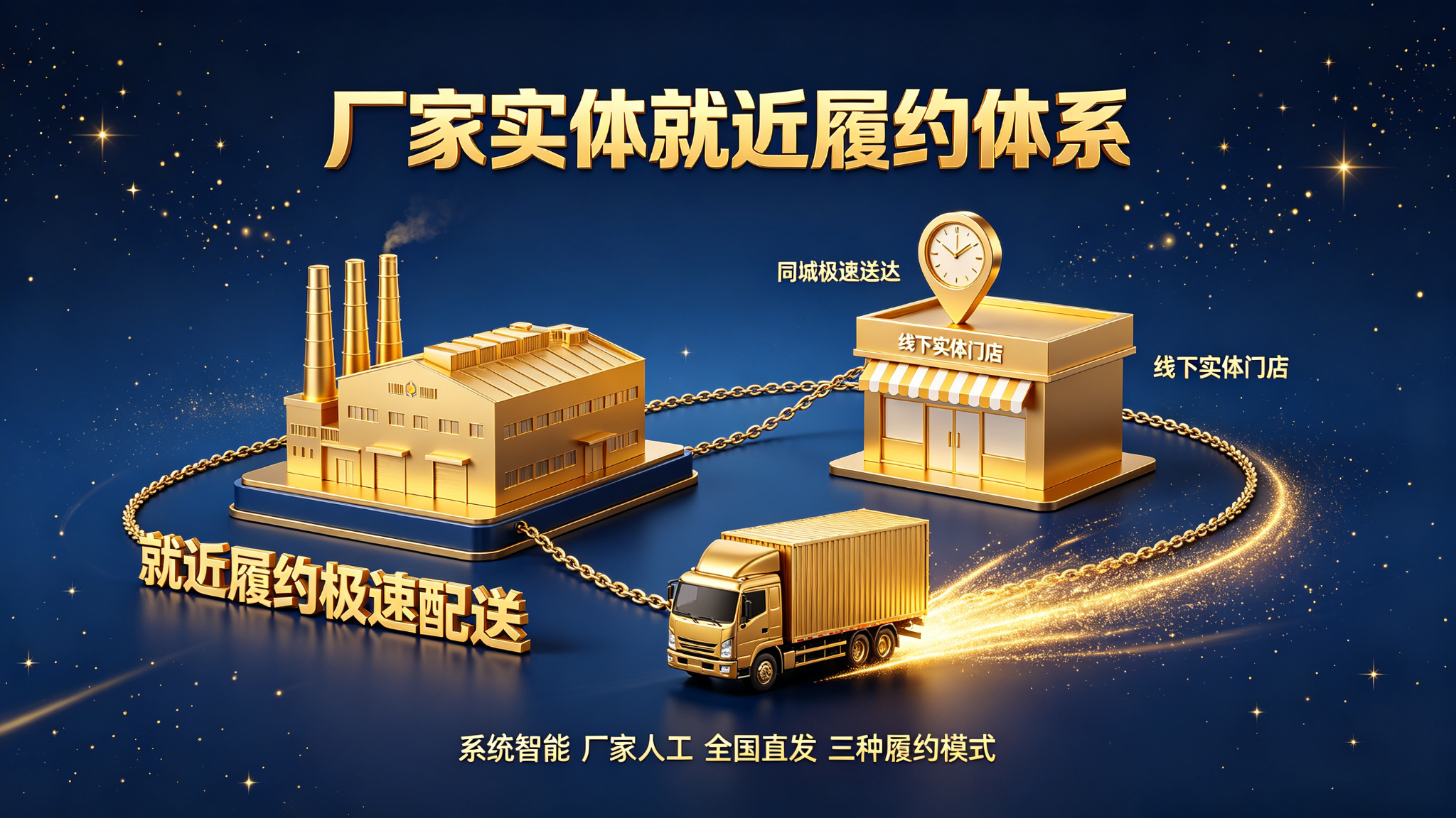 厂家实体就近履约体系